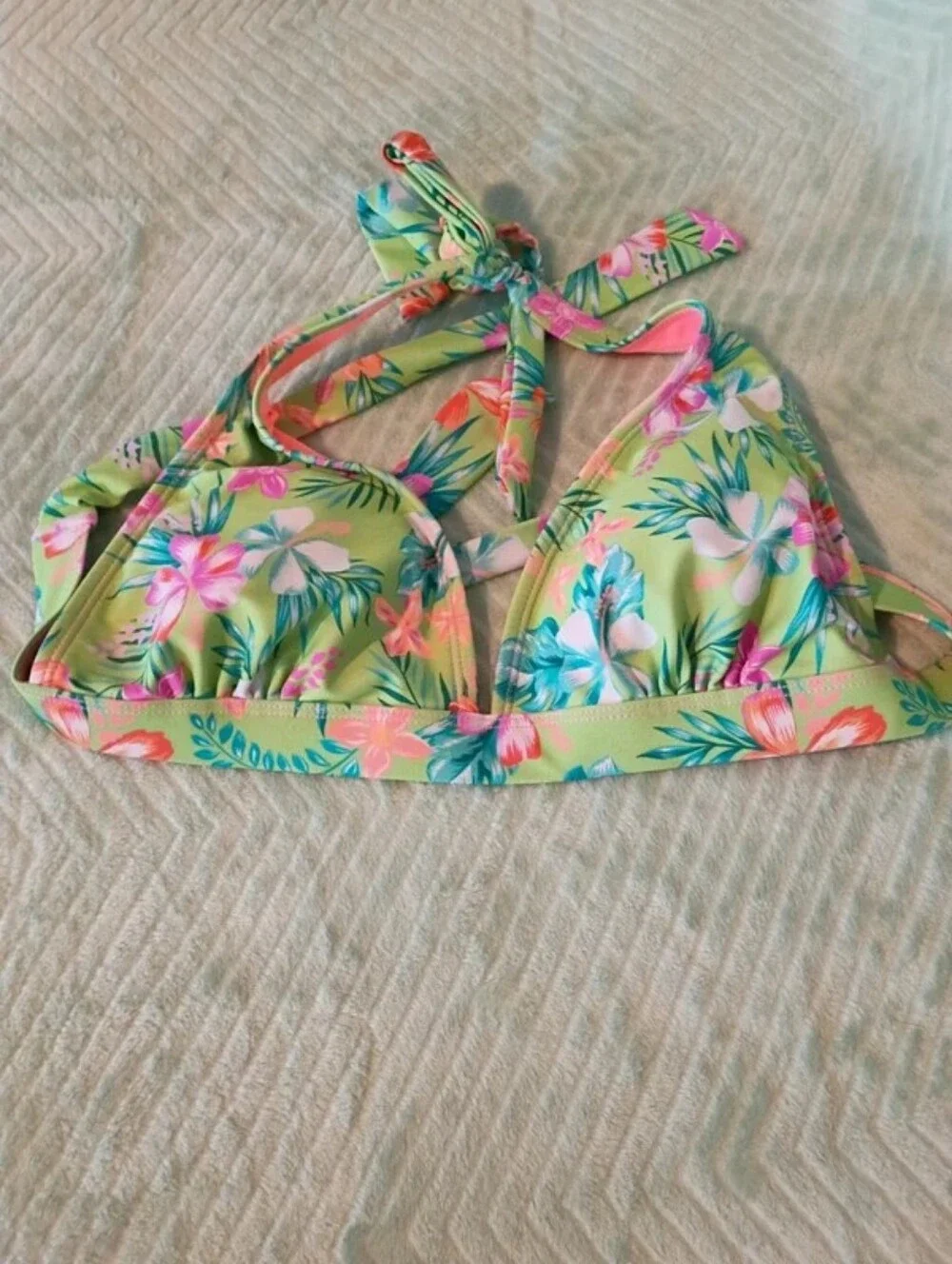 Shade & Shore Chocolate Brown Halter Bikini